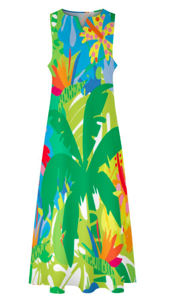 Puccelli Palm Tree designer dress